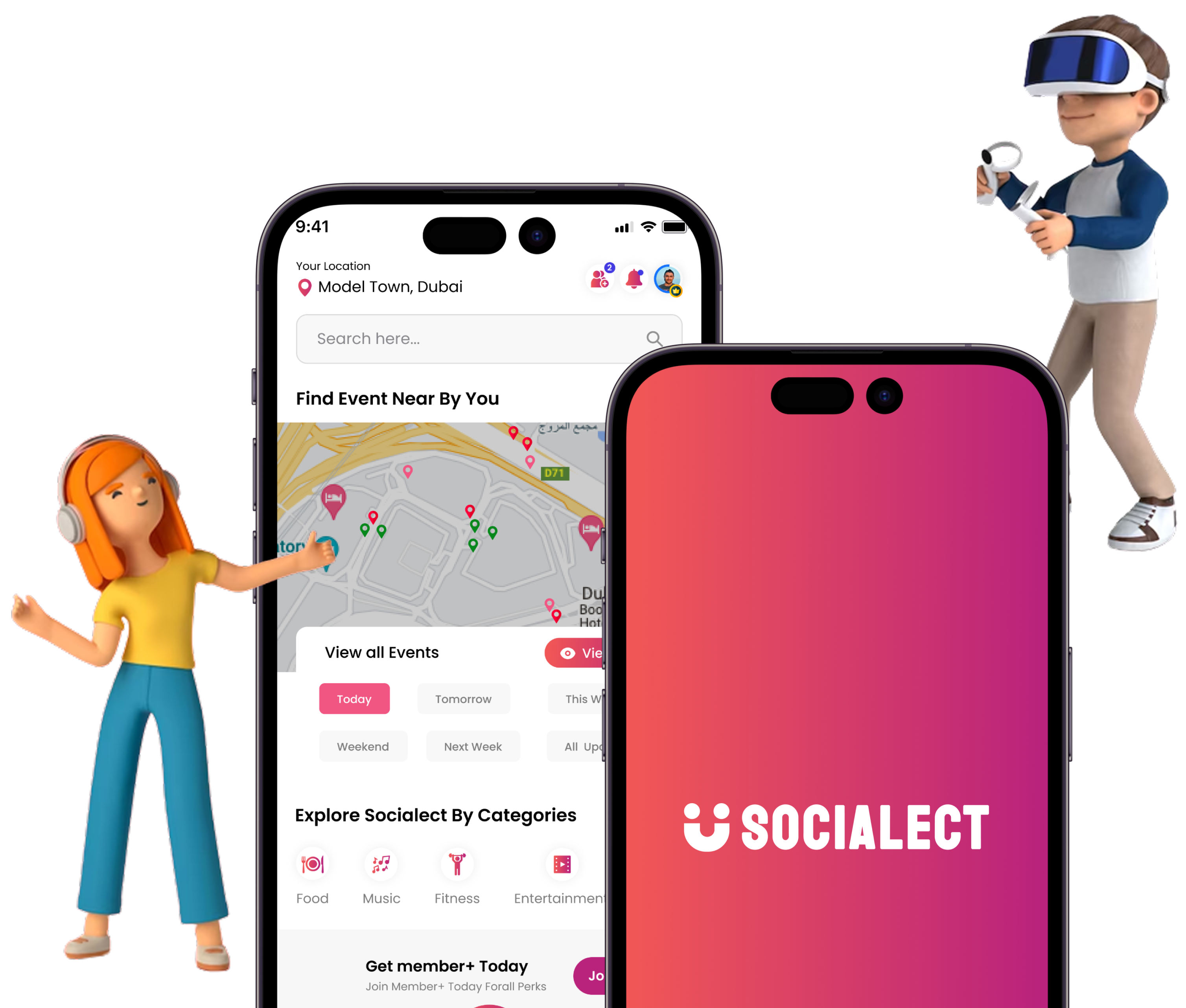 Socialect Illustration